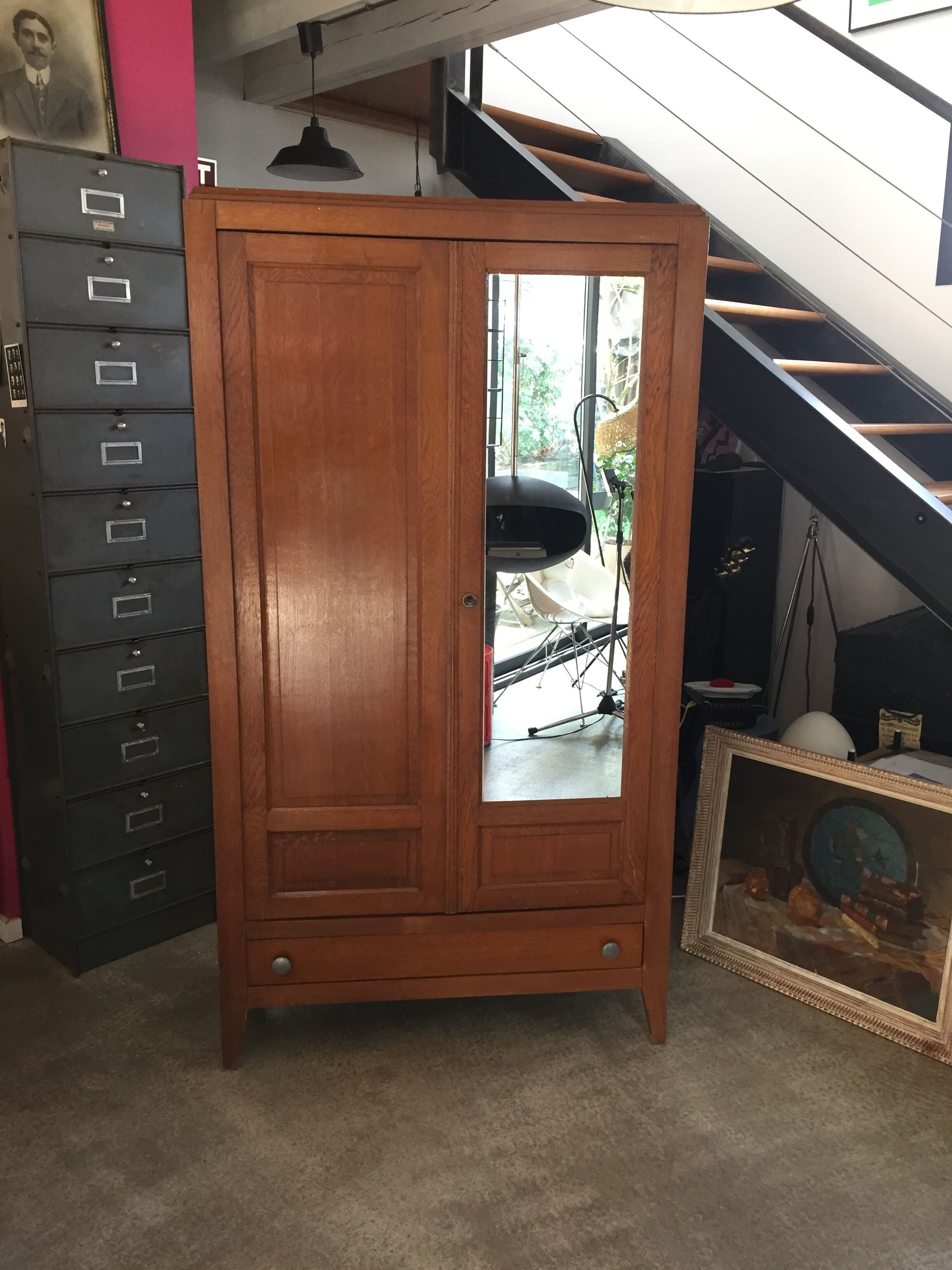 Art Deco compass cabinet