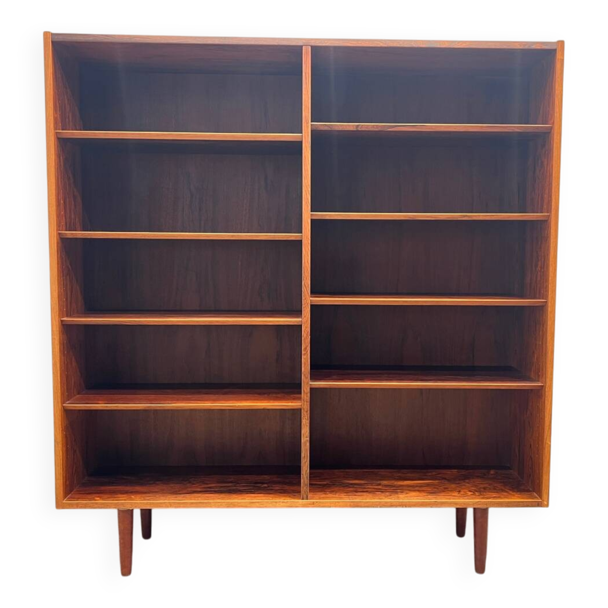 Scandinavian rosewood bookcase