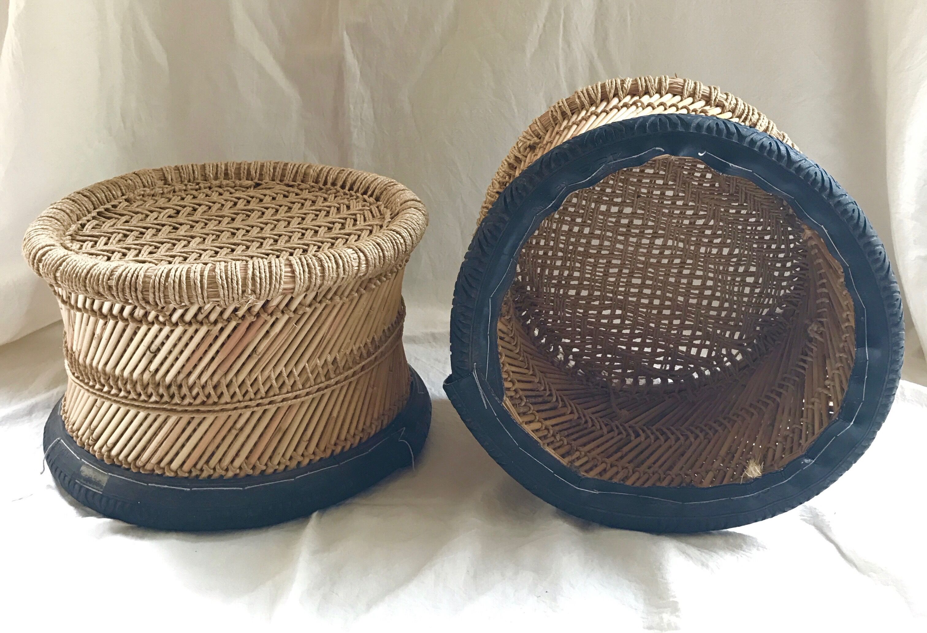 Pair of ethnic stools
