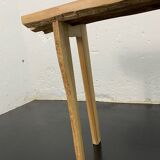 Solid oak console