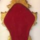 Old mirror gilded wood 42 cm x 25 cm