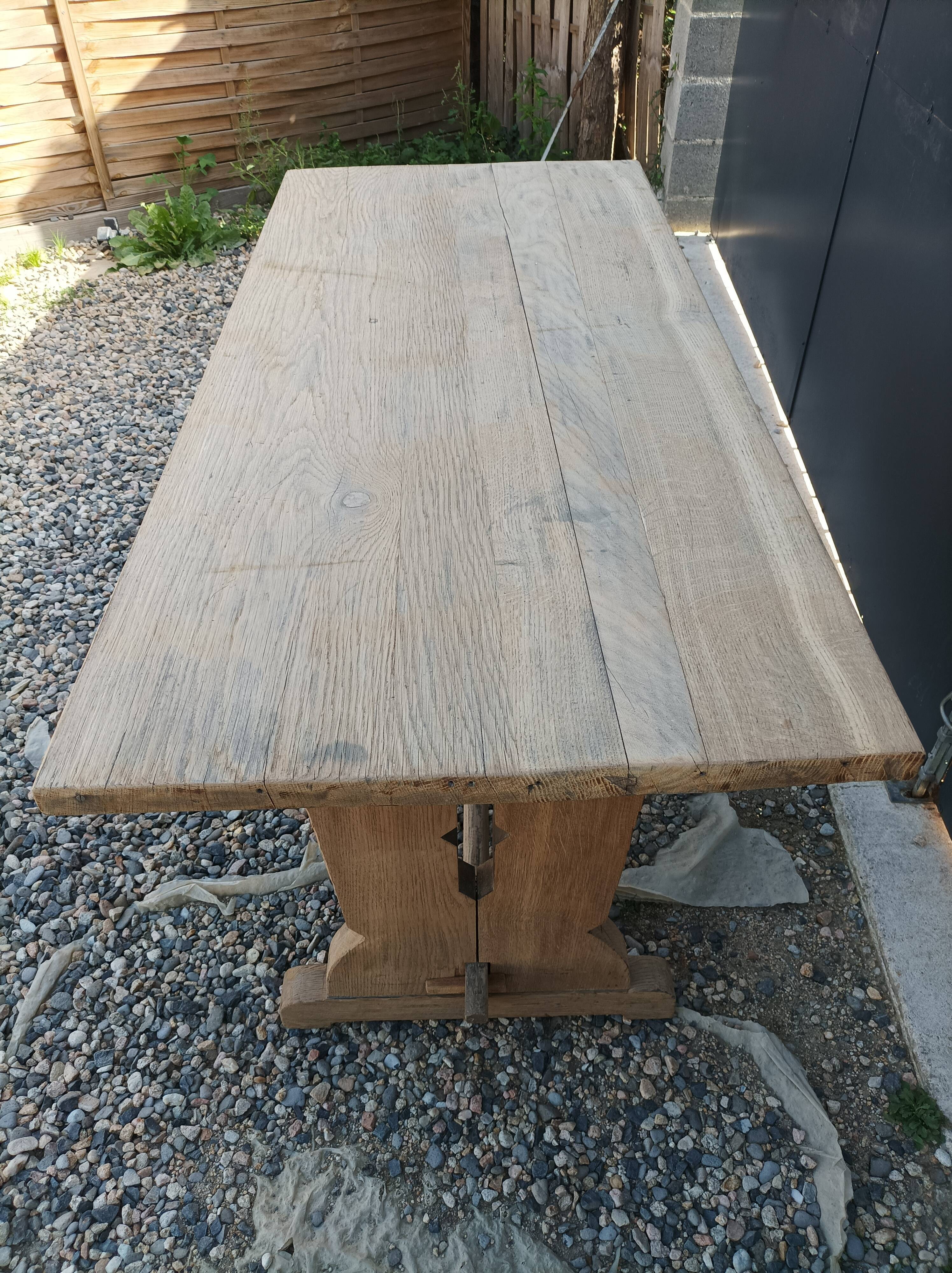 Old oak table
