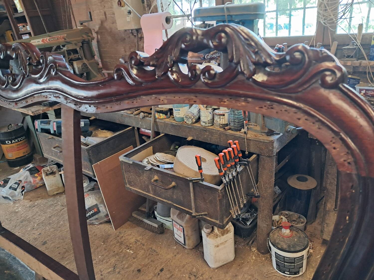 Restoration period sofa