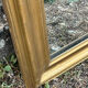 Louis-Philippe gilded mirror with mercury glass 89x65cm