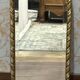 Miroir Mural Arqué Orné Doré Vintage Élégant Style Français/Rococo Revival