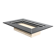 Re Quadro Coffee Table in Travertine and Lacquered Wood by Paolo Piva
