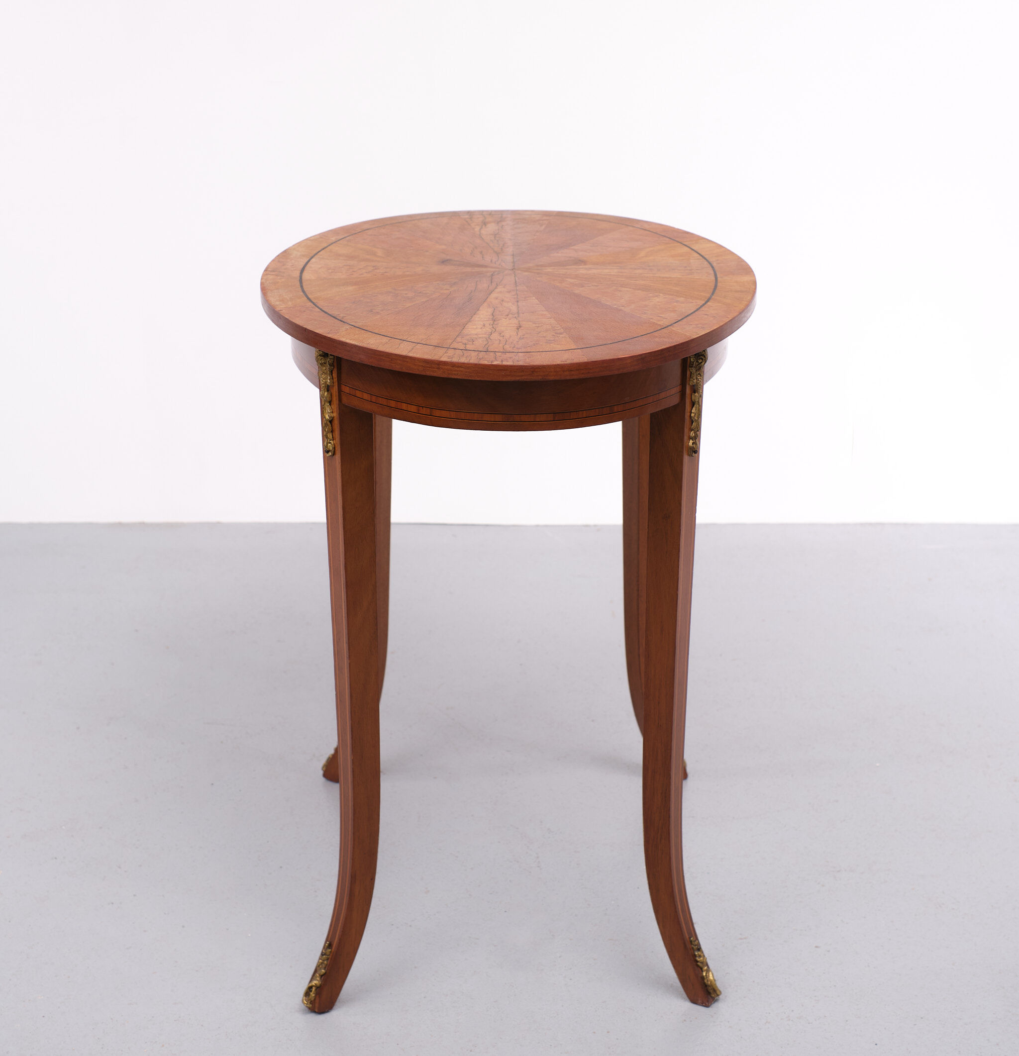Antique oval france center table, 1870
