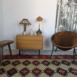 Small chest of drawers, bedside table from the 60s, rosewood.