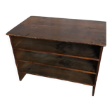 Vintage wood document holder locker#a118