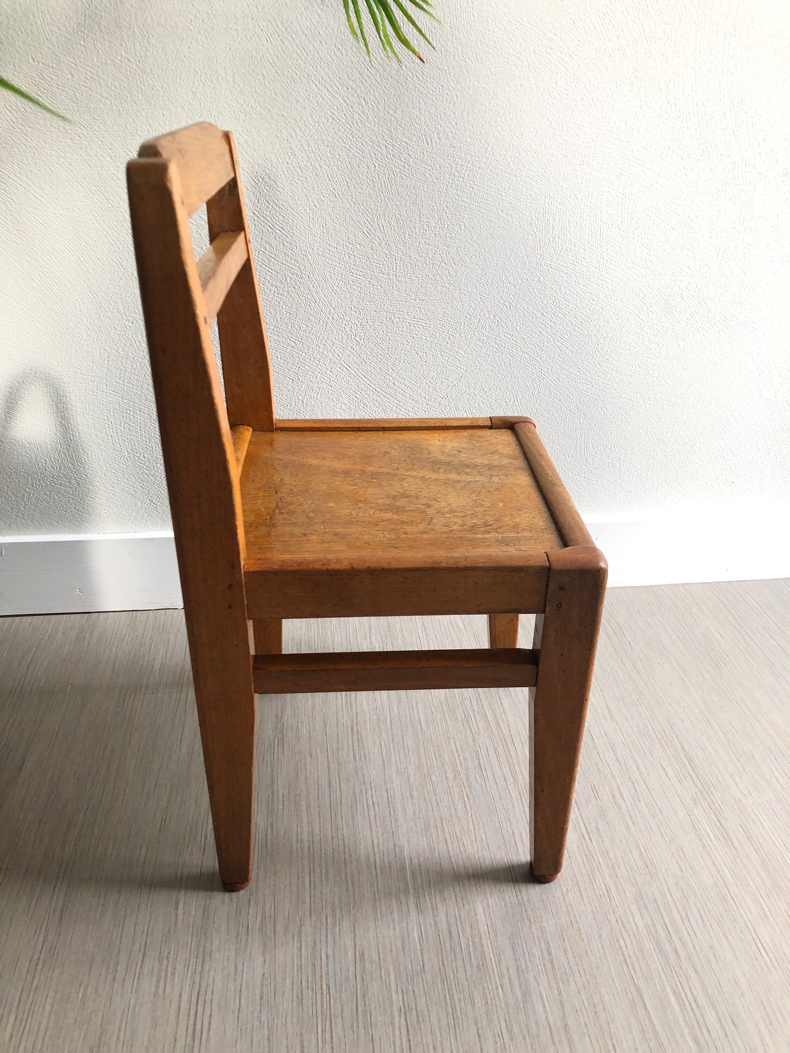 Chaise enfant vintage