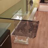 Table en verre