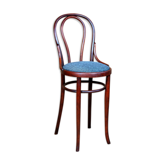 Chaise haute de comptoir et boutique Thonet 1890 ca