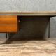 Georges Frydman steel and walnut desk edited by EFA in the 60s