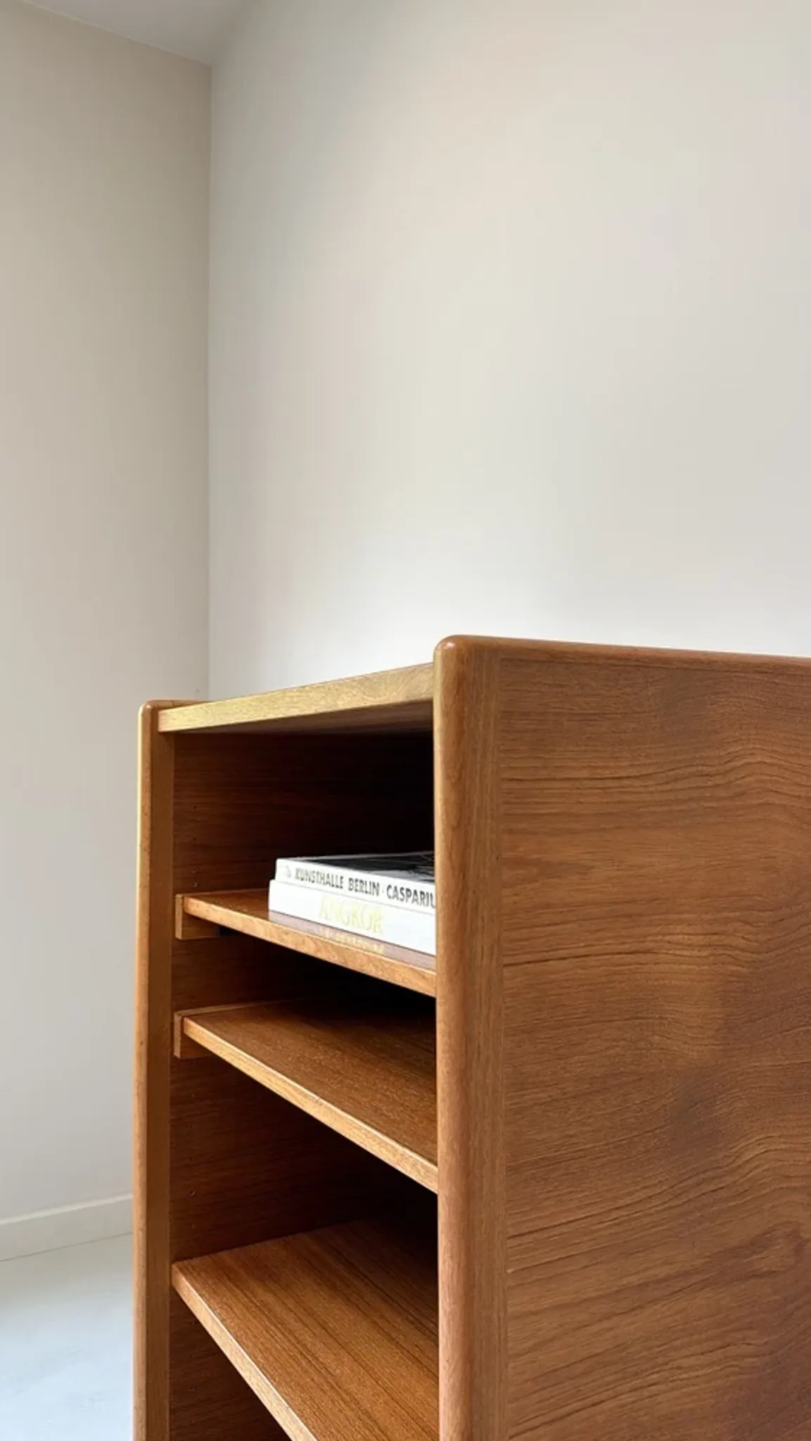 Vintage Danish teak Storage cabinet (audio or record cabinet)