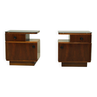 Paire de tables de chevet, années 1960