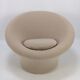 Mushroom armchair with pouf by Pierre Paulin for Artifort, Pierre Frey