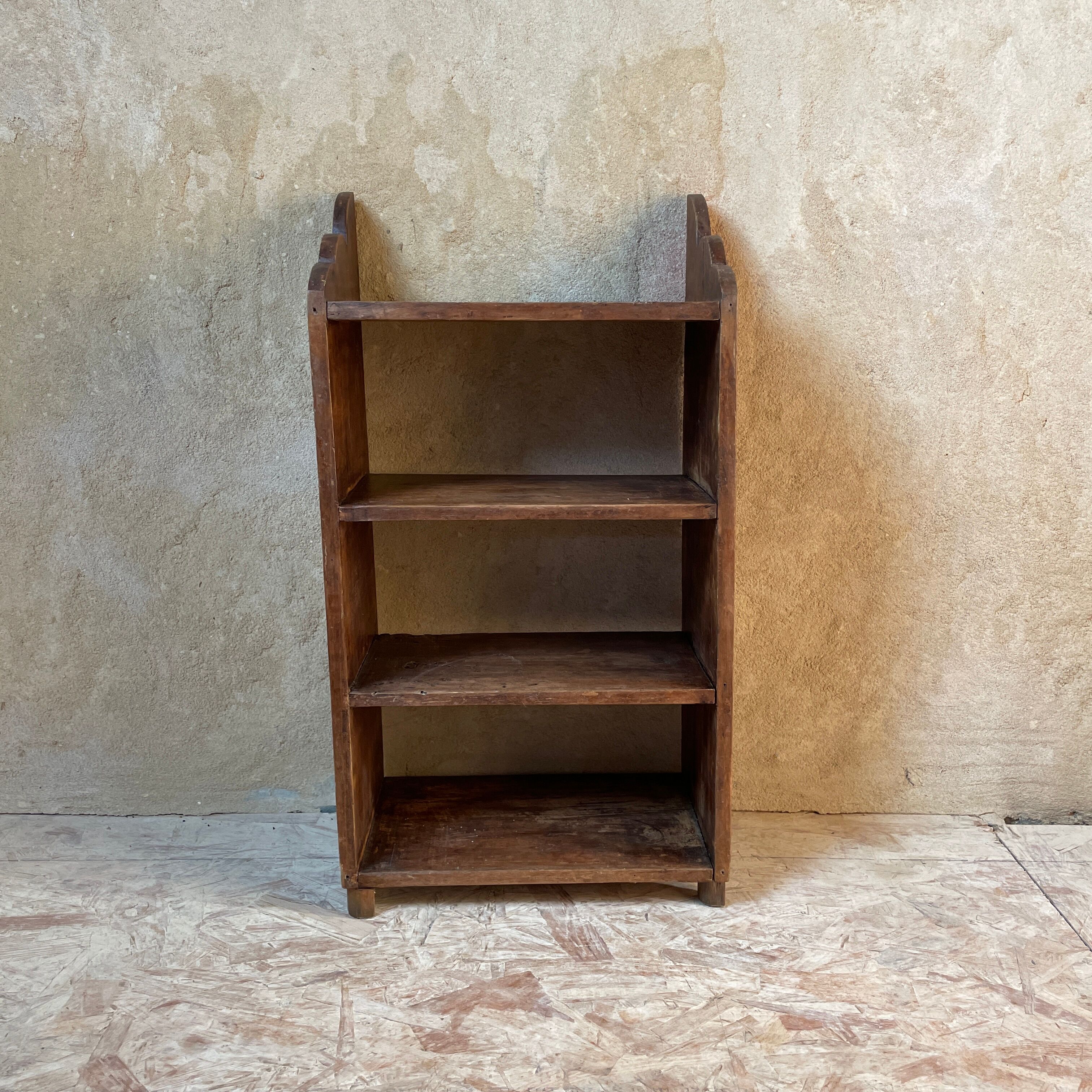 Rustic shelf to put
