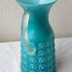 Pichet en opaline italienne turquoise