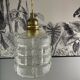 Pendant light with vintage globe