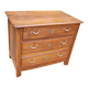 small Louis XV period walnut chest of drawers from the 18th century