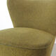 Paire de fauteuils cocktail verts des années 1950