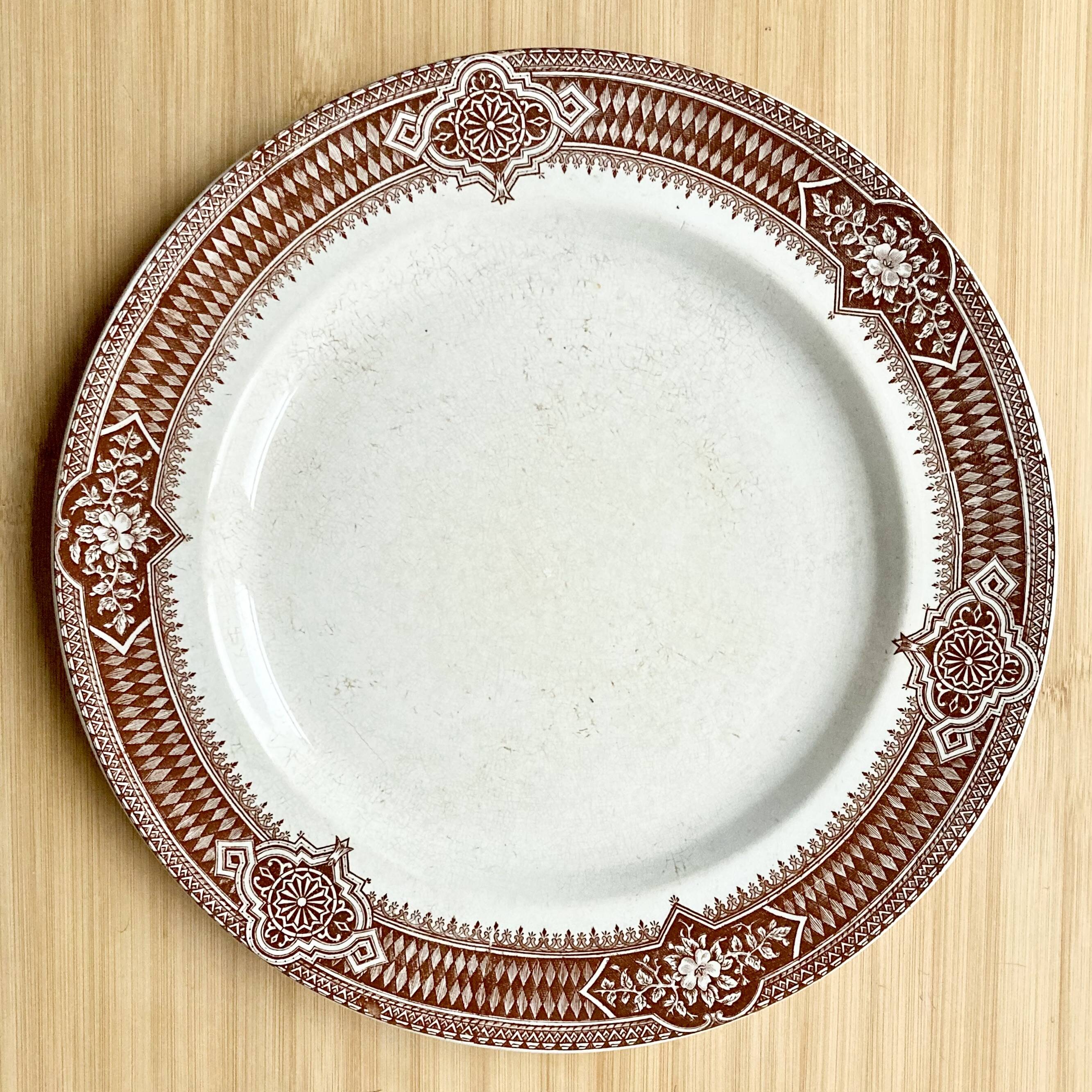 Grand plat Terre de fer 1900 / Pexonne