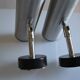 Staff leuchten pair of 1960s pipe wall lights
