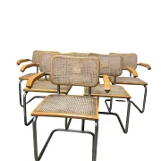 Chaises Marcel Breuer B64 1970