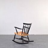 Mid-Century Swedish Rocking Chair, 1960s.