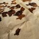 Vintage cowhide carpet 1970 2m30x1m90