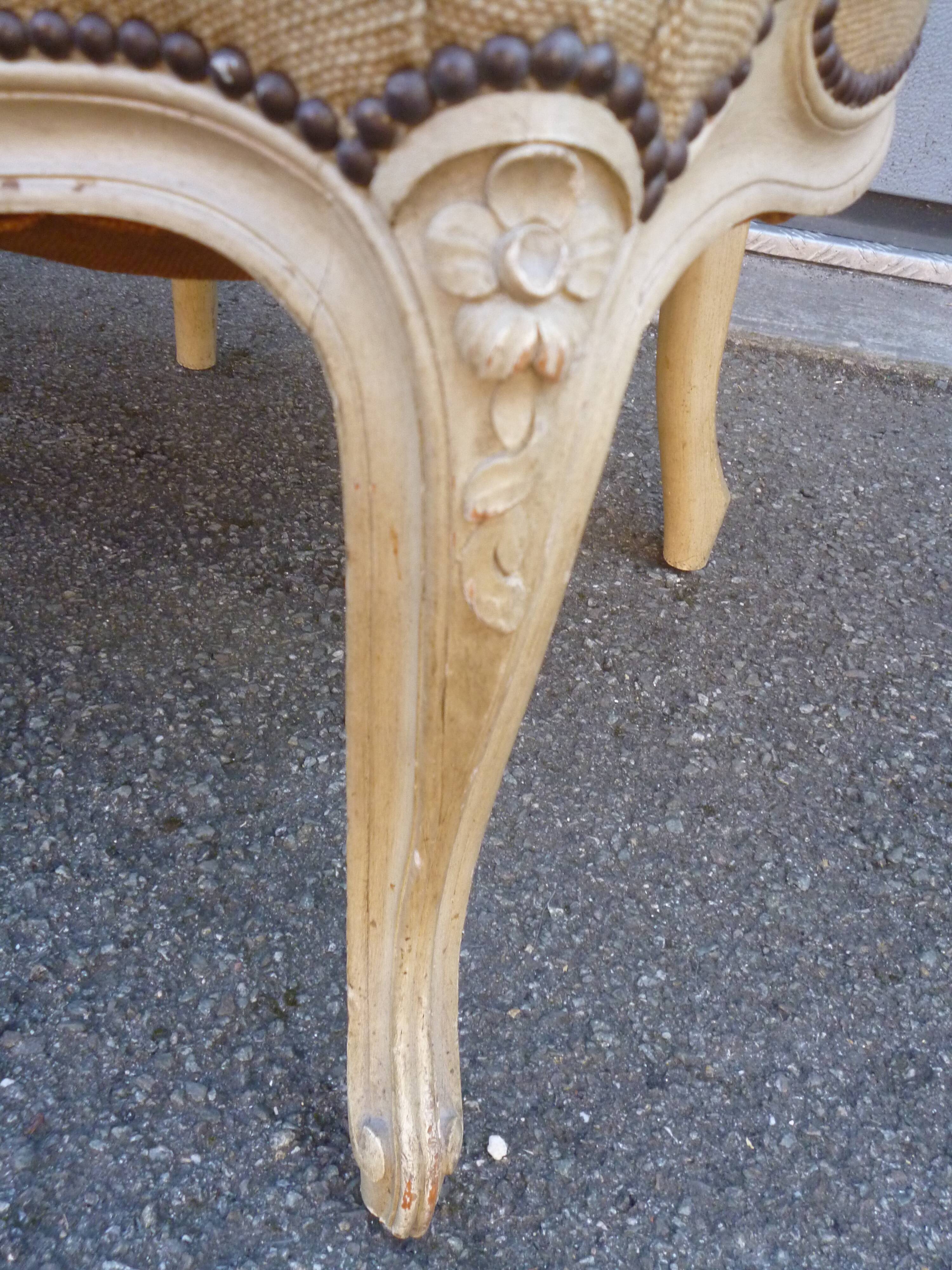 Beautiful pair of Louis xv armchair