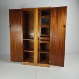 English Art Deco Gentleman’s Wardrobe by Wrighton Furniture
