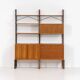 Fee standing wall unit by Poul Cadovius