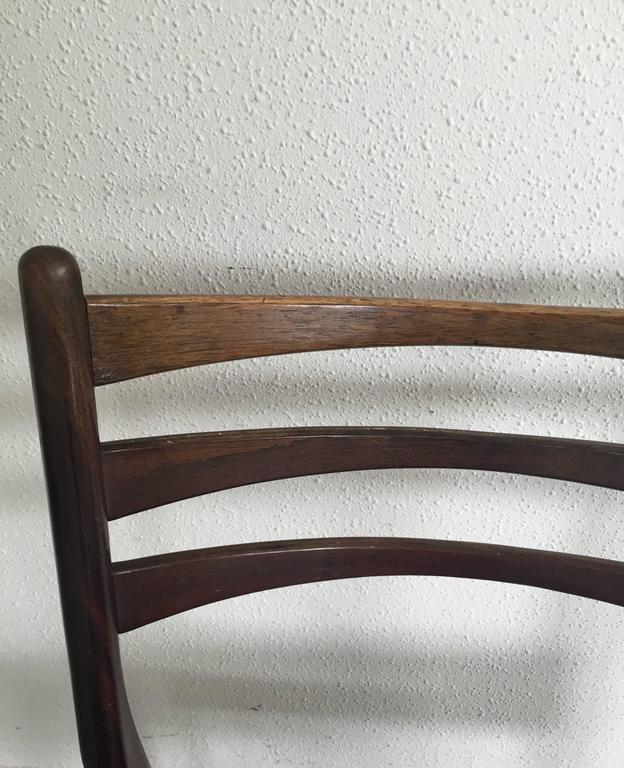 Set of four dining room chairs made by 1950s Topform