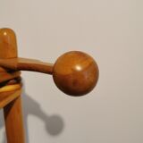 Pine coat rack from the 70s