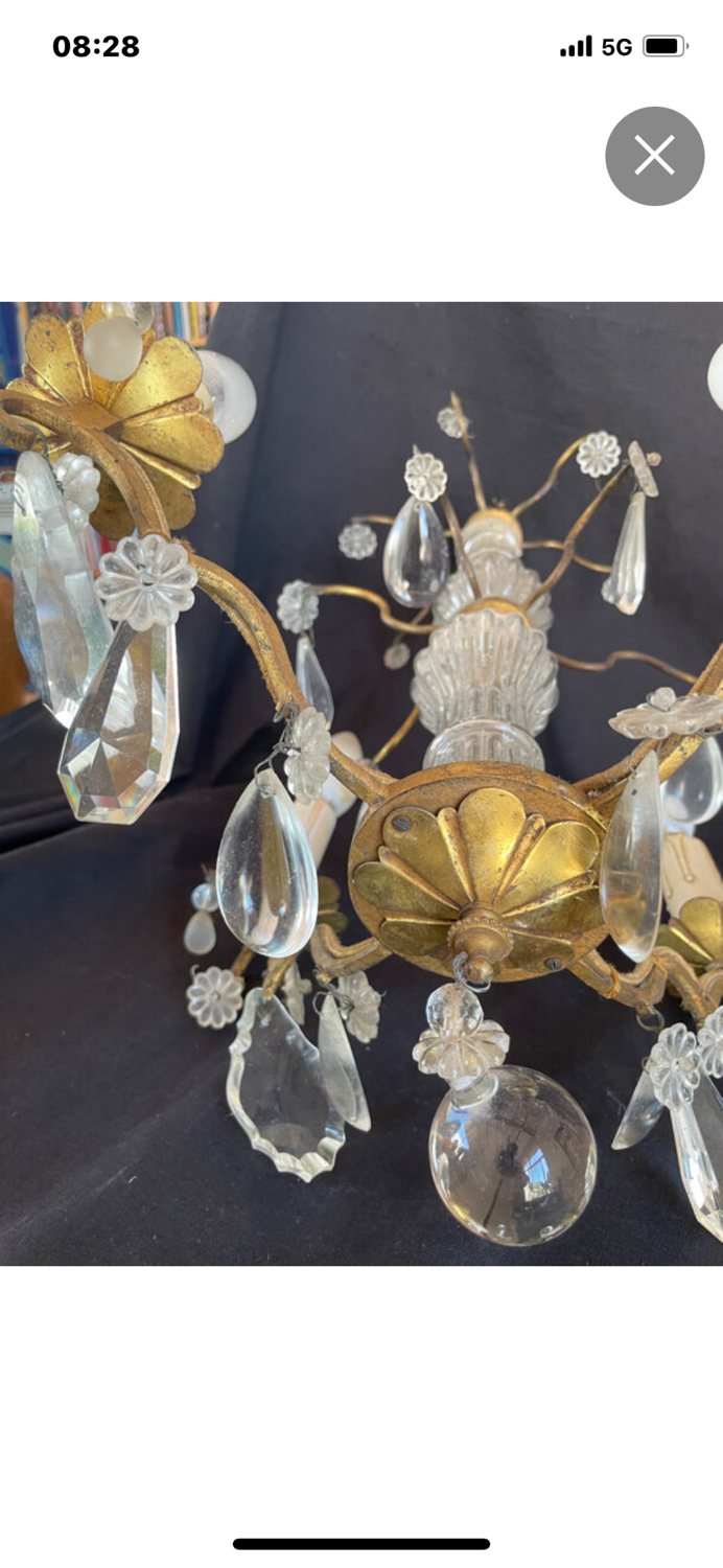 19th Century Tassel Chandelier