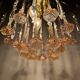 Lustrous rose Murano glass from the 1980s.