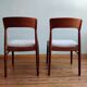 Teak chairs by Henning Kjaernulf for Korup Stolefabrik, Set of 4