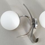 Pair of wall lamps space age 1970
