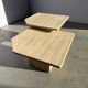 Vintage travertine nesting tables or side tables, 1970s