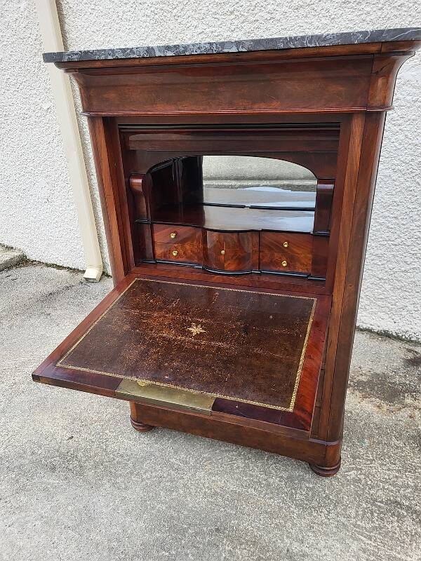 19th century mahogany restoration secretary