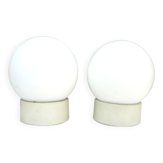 Paire d'appliques Ikea années 90