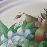 Plateau ovale motifs fruits