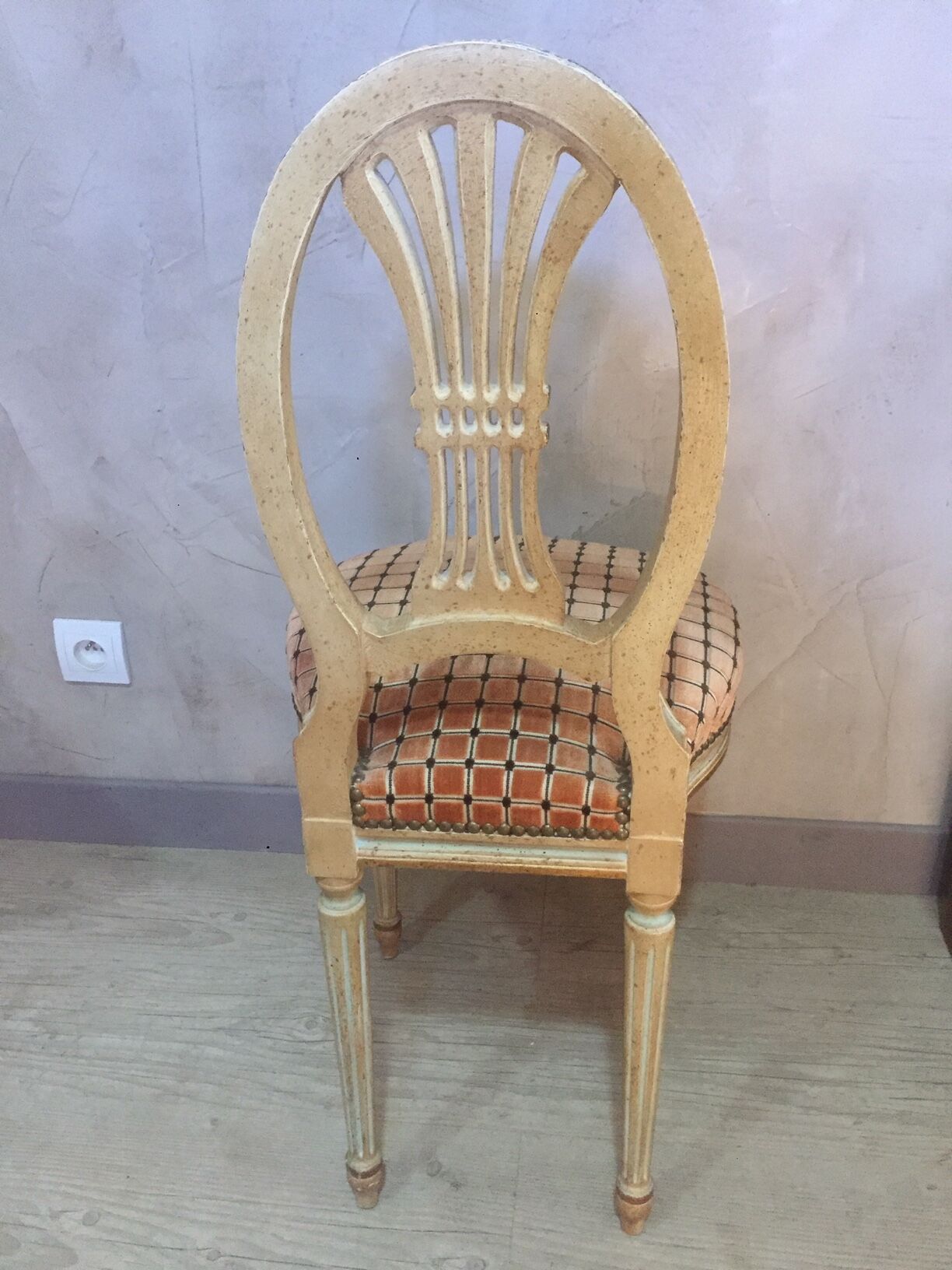 Mongolian Chair Louis XVI style