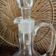 Ancienne carafe en cristal à décanter à vin