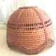 Vintage rattan pendant lamp 38cm