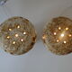 Pair of vintage mushroom lamps by Bruno Karlsson for EGO Sweden 1970s
