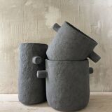 Papier-mâché vase