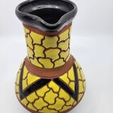 Raymond Camart vase in Vallauris Art Deco style, terracotta, 1950.