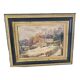 Peinture à huile "Ferme en Provence"